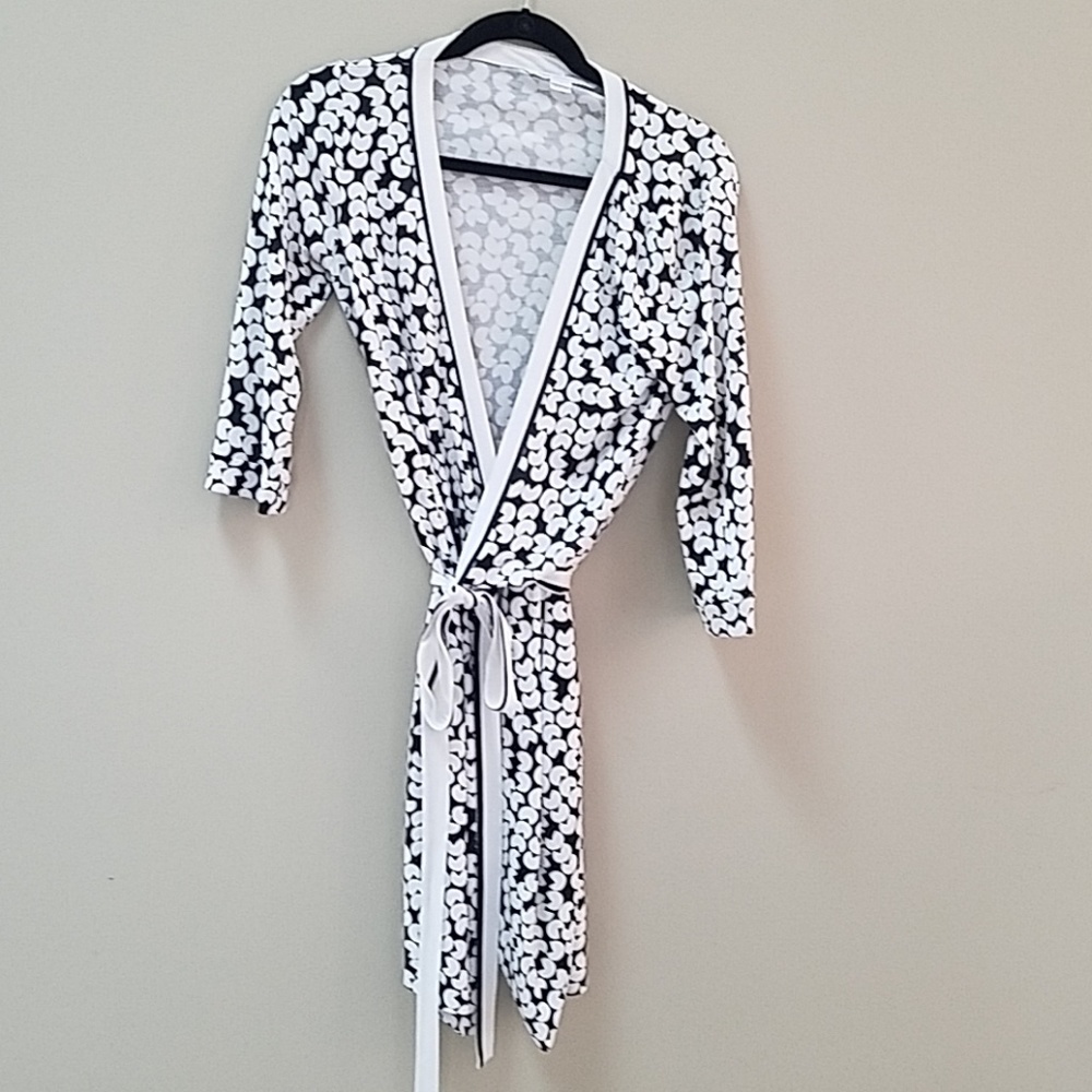 DVF Silk Jersey Wrap Dress